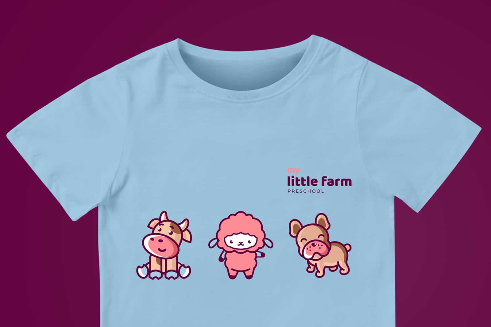 My little Farm Versal for School Preschool Marketing