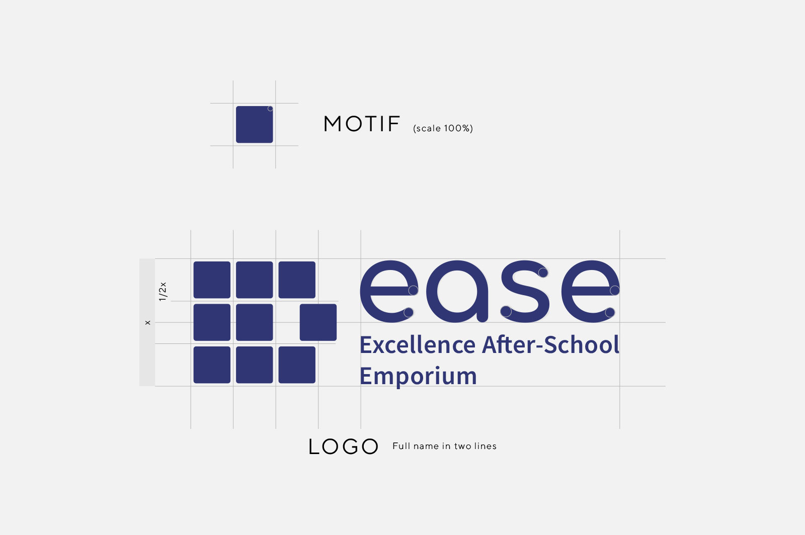 Logo ease Excellence After-School Emporium Versal School | Preschool Branding and Marketing Services